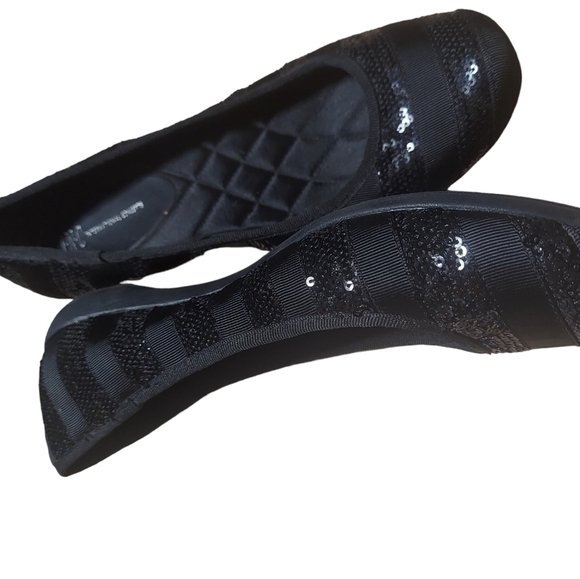 8 INC black shoes with sequins - Picture 4 of 6